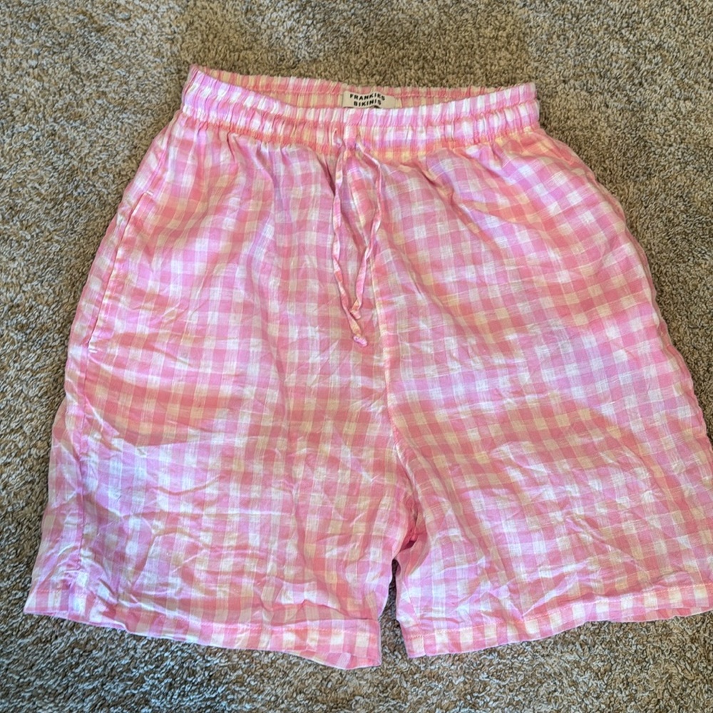Frankie’s Bikinis Lou high waist shorts, Medium